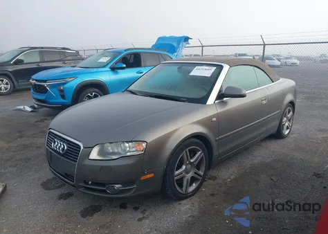 2008 Audi A4 2.0T Cabriolet from USA, damaged, VIN WAUAF48H48K002710